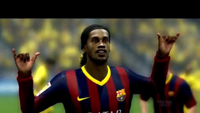 Revive lo mejor de Ronaldinho en FIFA 14 recreado por EA Sports [VIDEO]