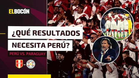 Perú vs. Paraguay EN VIVO: otros resultados que necesita la selección peruana en la última fecha de las Eliminatorias Qatar 2022