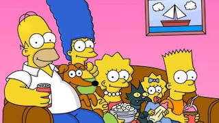 Familia aburrida recrea el opening de “Los Simpson” durante cuarentena