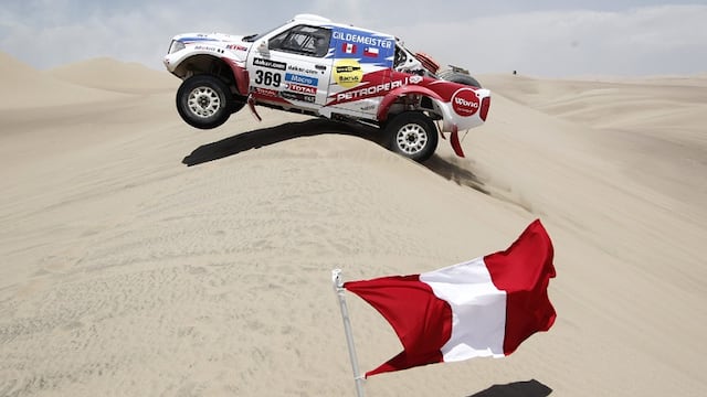 Así les fue a los peruanos en el cuarto día de competencia del Dakar 2013