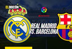 Real Madrid vs. Barcelona EN VIVO: apuestas, horarios y dónde ver ‘El Clásico’