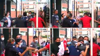 Uruguay vs Perú: Hincha blanquirojo es frenado en su intento de abrazar a Christian Cueva