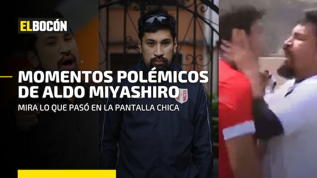 Mira los momentos más tensos de Aldo Miyashiro en la televisión peruana