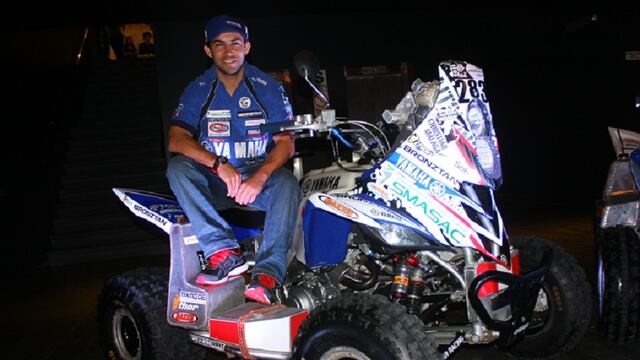 Christian Málaga abandonó el Dakar 2013 por lesión en la muñeca