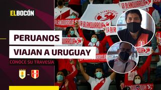 DE ESCALA EN ESCALA: así llegan los peruanos a Montevideo