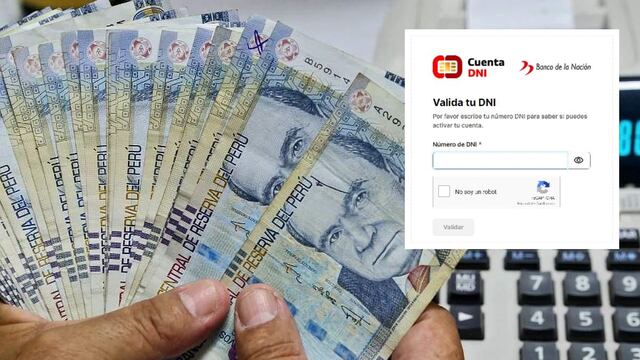 Bono Yanapay Perú 350 soles: Revisa los requisitos para activar tu Cuenta DNI