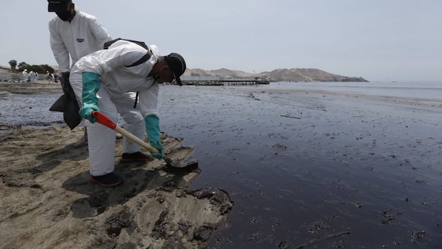 Derrame de petróleo: Repsol señala que limpieza en el mar registra avance de 92%