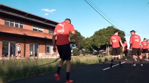 Paraguay entrena pensando en el choque ante Bolivia