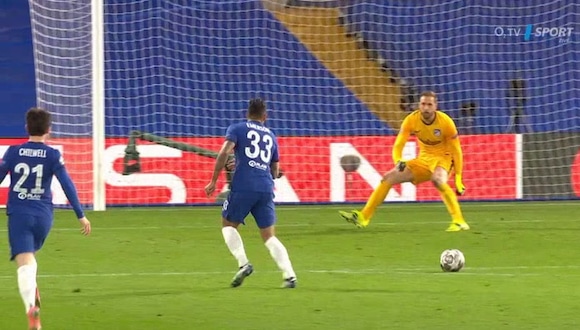 Emerson marcó el 2-0 de Chelsea ante Atlético por Champions. (Video: O TV Sport)