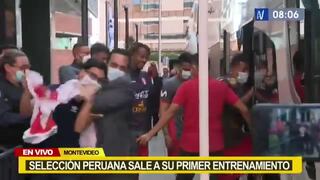 Se quedó con las ganas: seguridad echó a fanático peruano que quiso recuerdo de los jugadores | VIDEO