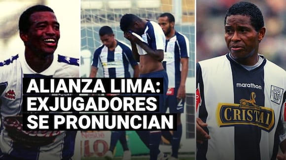 Referentes y exjugadores blanquiazules reaccionan tras descenso de Alianza Lima