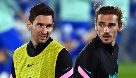 Lionel Messi y Antoine Griezmann, continúa la controversia entre las estrellas de Barcelona | VIDEO