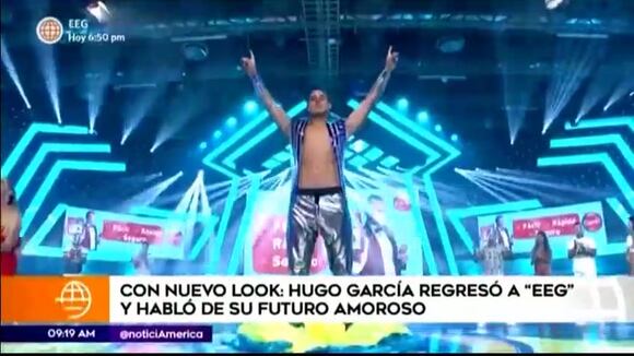 Hugo García regresa a Esto es guerra con radical cambio de look
