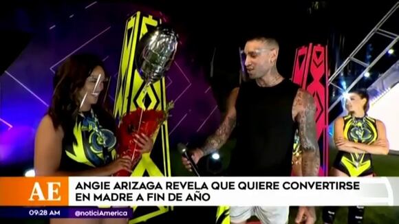 Angie Arizaga quiere tener un hijo con Jota Benz
