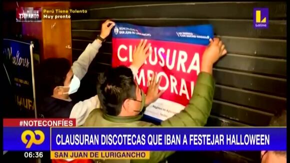 Intervienen discotecas en SJL