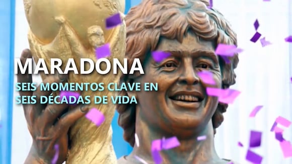 La vida como futbolista de Diego Maradona