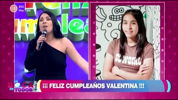 Tula Rodríguez envía mensaje de cumpleaños a su hija Valentina