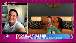 Pedro Loli llora en vivo al ver saludo de Fiorella Méndez y su hijo por su cumpleaños