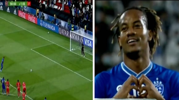 Gol de André Carrillo en el Mundial de Clubes