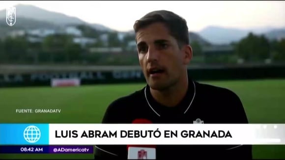 Luis Abram debutó con Granada CF en partido amistoso