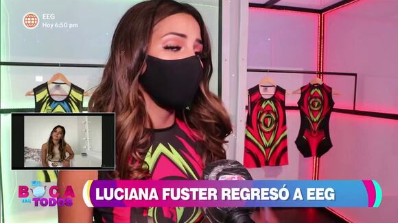 Luciana Fuster se va de EEG
