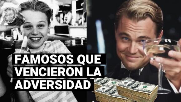 Cinco famosos que nacieron en la pobreza y hoy son millonarios