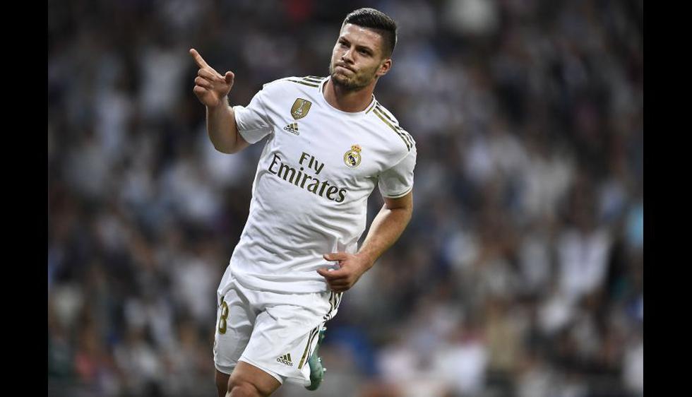 12.- Luka Jovic (Real Madrid), en 66.7 millones de dólares. (Foto: AFP)