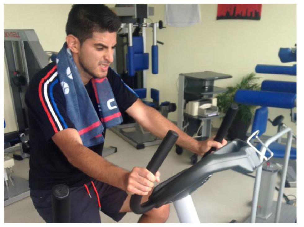 Carlos Zambrano inició pretemporada con el Eintracht Frankfurt [GALERÍA]