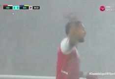 Alan Soñora, en medio de una gran lluvia, anotó el 2-2 del Independiente vs. Boca Juniors | VIDEO