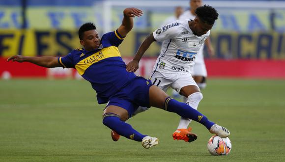 Santos ha conseguido un empate que puede ser de suma importancia para la vuelta en Vila Belmiro.  | Foto: AFP