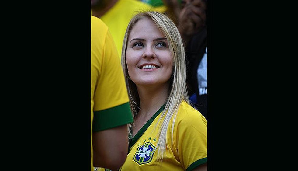 Brasil vs. Honduras: las garotas que se robaron el show [FOTOS]
