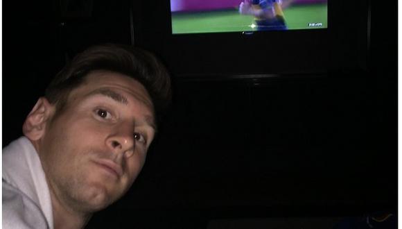 Lionel Messi: video donde hace 'pataditas' con burbujas se hace viral 