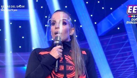 Alejandra Baigorria reveló que tiene una lesión y no podrá competir en "Esto es guerra". (Foto: Captura América Tv).