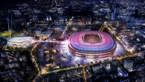 Barcelona anuncia remodelación del Camp Nou [FOTOS]