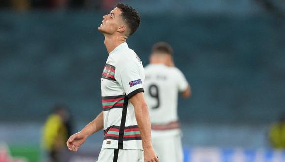 Cristiano Ronaldo se despidió de la Eurocopa 2021 con cinco goles. (Foto: AFP)