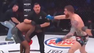 YouTube viral: Luchador de la MMA perdió los papeles y agredió al réferi tras perder la pelea | VIDEO