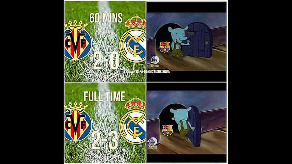 Real Madrid: los memes de la remontada merengue ante Villarreal