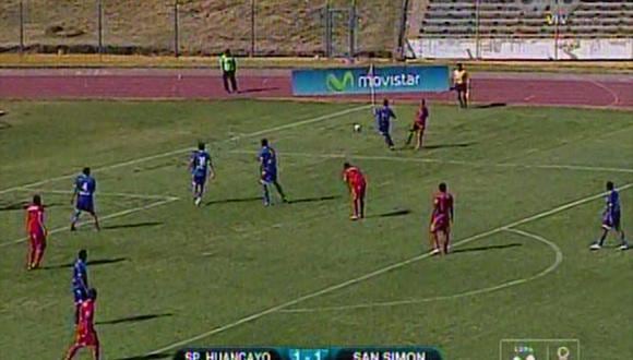 Torneo Apertura: Sport Huancayo y San Simón empatan 1-1 