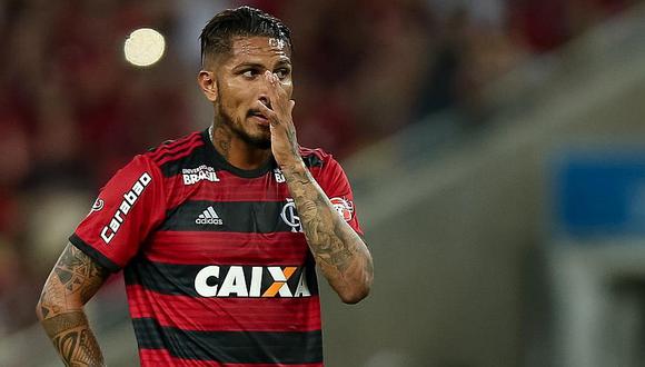Paolo Guerrero será demandado por el Flamengo por un dinero que le adelantaron 