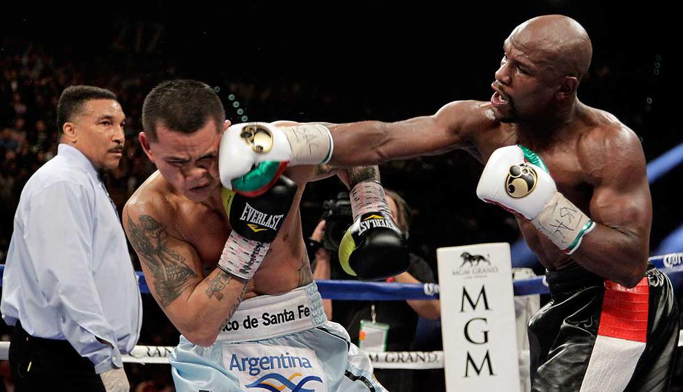Recuerda las peleas entre Floyd Mayweather y Marcos Maidana. (Foto: AFP)