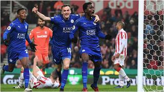 Premier League: Leicester City rescata valioso empate ante Stoke City