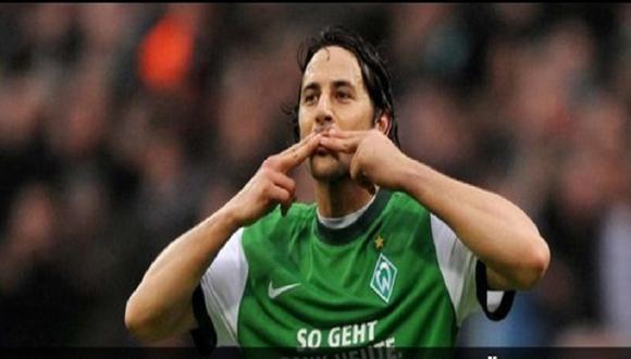 Claudio Pizarro es rechazado del Werder Bremen por su edad