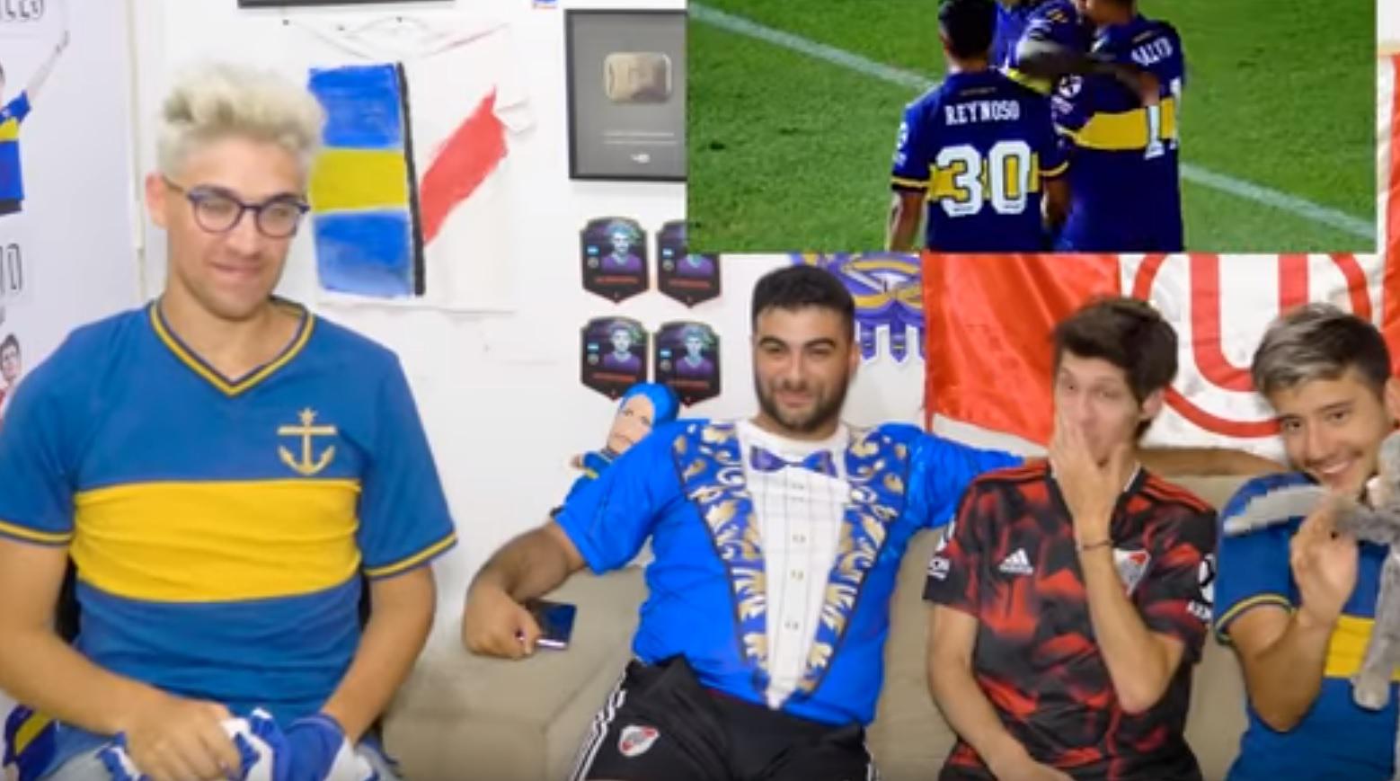 YouTube Viral | Youtuber argentino muestra camiseta de Alianza en el gol de Boca ante Universitario [VIDEO]