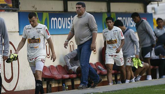 Universitario de Deportes: Suárez acusó al club de no dejarlo trabajar