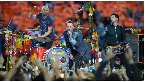 Coldplay confirmó concierto en Perú y tendrá como invitada a Camila Cabello. (Foto: AFP)