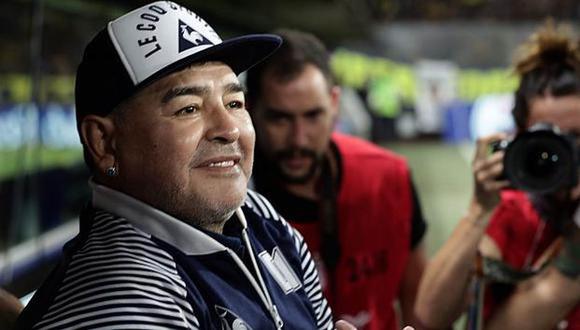 En Francia rindieron homenaje a Diego Maradona. (Foto: AFP)