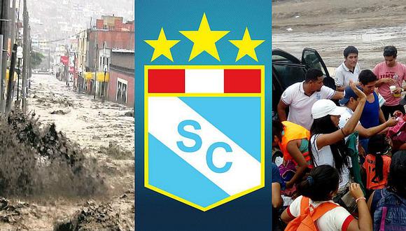 Sporting Cristal: Hinchas se suman a ayuda para víctimas por huaicos