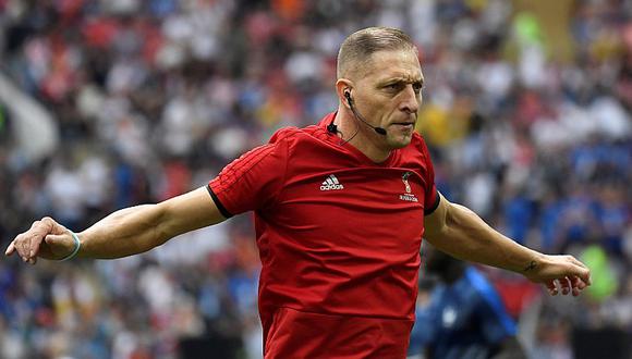 La increíble cantidad que ganará Pitana por dirigir la final de Rusia 2018