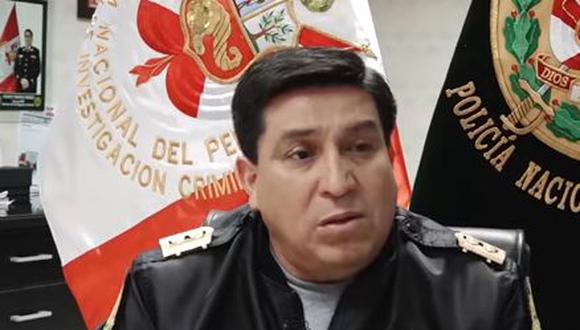 Vicente Tiburcio Orbezo es el nuevo comandante general de la Policía Nacional del Perú. (Foto: Captura video Perú21)