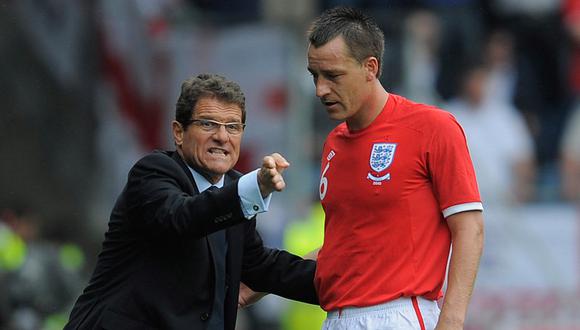 Fabio Capello pide la vuelta de John Terry a la selección inglesa 